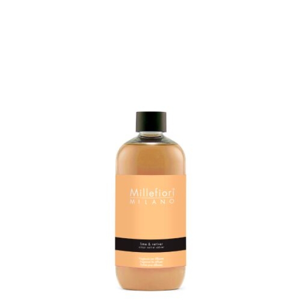 Millefiori Milano Reed Diffuser Refill 250 ml - Lime & Vetiver Millefiori Milano Reed Diffuser Refill 250 ml - Lime & Vetiver